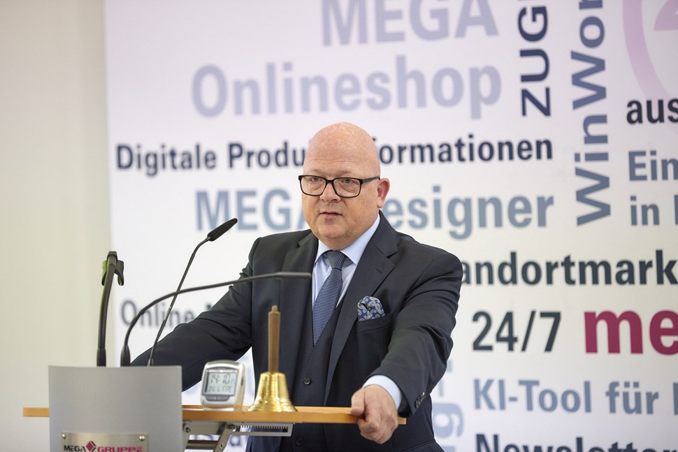 Volker König, Vorstandsvorsitzender der MEGA eG